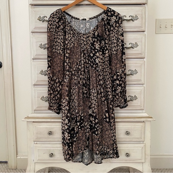 Vici Black and White Floral Dress - Picture 5 of 8